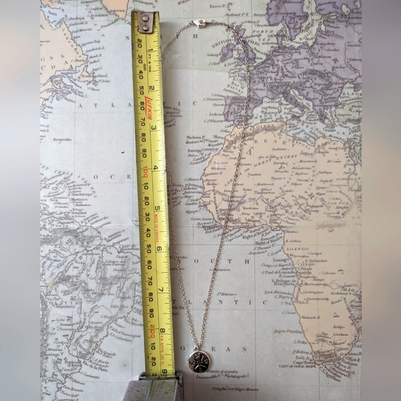 Sterling silver Compass necklace - Picture 3 of 3